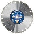 Diamond Products DIAMOND PRODUCTS 14355 Circular Saw Blade, 14 in Dia, Diamond Cutting Edge, 1 in Arbor, Aluminum 14355